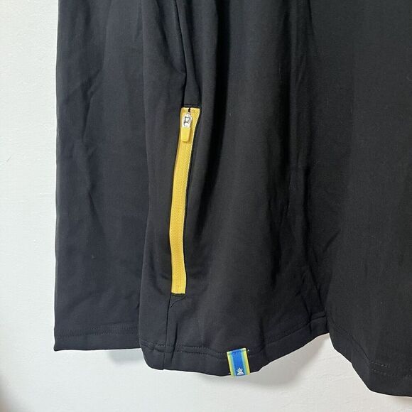 Chubbies Obsidian Momentum 1/4 Zip Pullover Shirt Size XL Black Athletic Men's - Picture 4 of 8